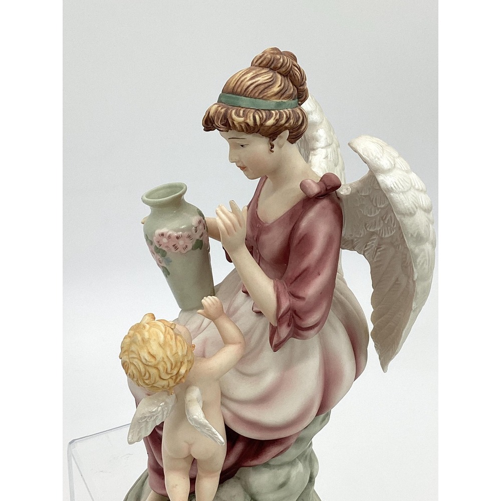 Grandeur Noel Porcelain Angel; Figurine Christmas & Holiday Decor (CAB-1014) - Picture 8 of 17